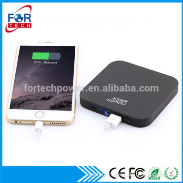 Disposable phone charger kinetic charger 4000mah with package wrapped